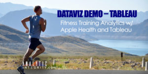 Fitness training using Tableau DataViz against Apple Health and Training Peaks data